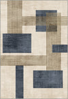 Morgana Beige Geometric Rug