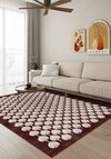 Solon Red Washable Rug