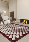 Solon Red Washable Rug