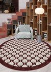 Solon Red Washable Rug