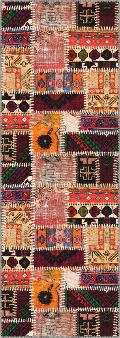 Marius Colourful Boho Rug | Rugette