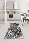 Rowena Multi Coloured Abstract Rug