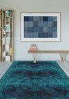 Darielle Teal Boho Rug