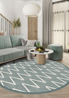 Siena Geometric Teal Rug