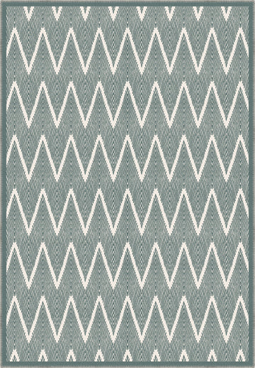 Siena Geometric Teal Rug