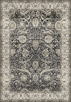 Leonie Black Persian Rug