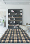 Odette Washable Plaid Rug