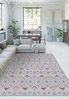 Mateo Grey Aztec Rug