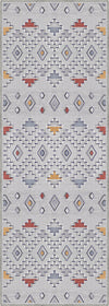 Mateo Grey Aztec Rug