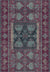 Andrew Burgundy Purple Vintage Washable Rug