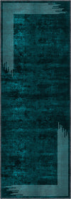 Ayden Teal Washable Rug