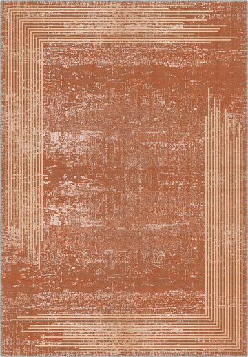 Ayden Modern Orange Rug