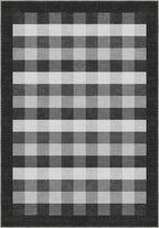 Liam Bordered Anthracite Rug
