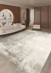 Gabriella Cream Abstract Washable Rug