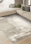 Gabriella Cream Abstract Washable Rug