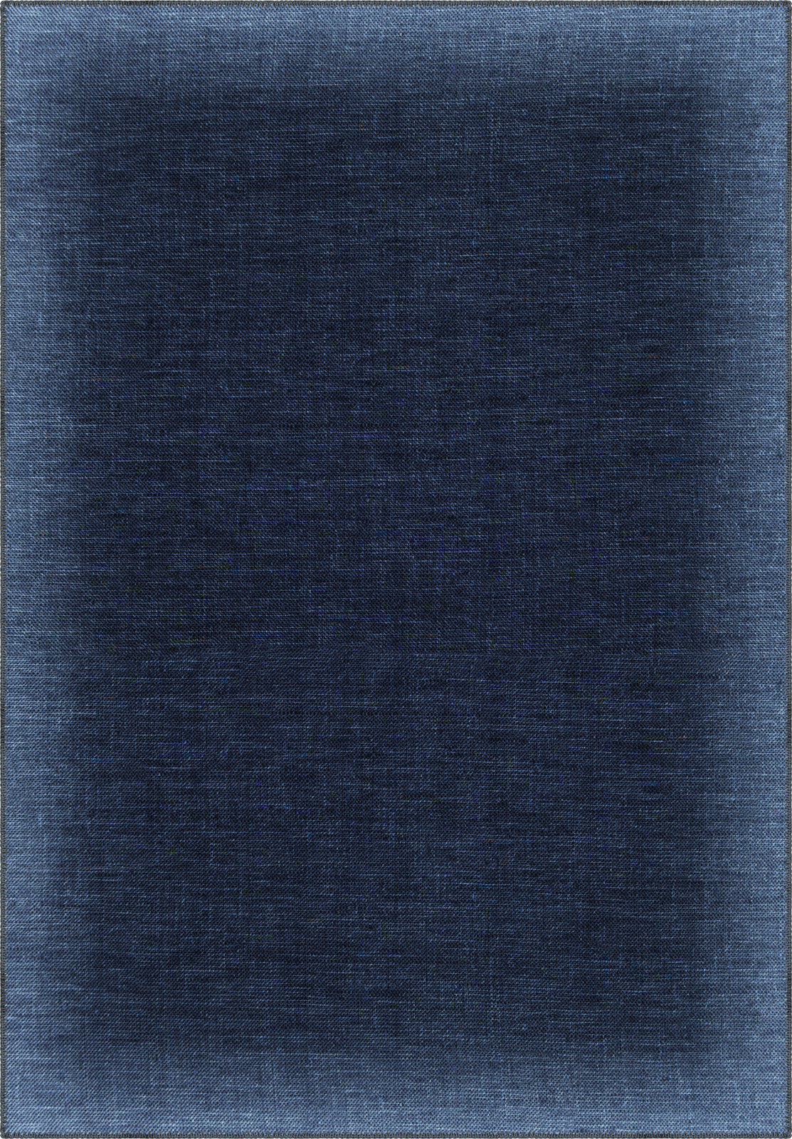 Madison Bordered Navy Blue Rug