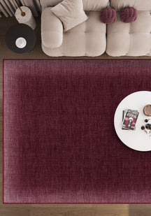 Madison Washable Burgundy Rug