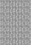 Penelope Grey Striped Washable Rug