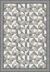 Brooke Geometric Grey Rug