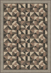 Brooke Brown Geometric Rug