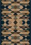 Rivena Beige Geometric Rug