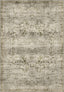 Hudson Green Beige Medallion Washable Rug