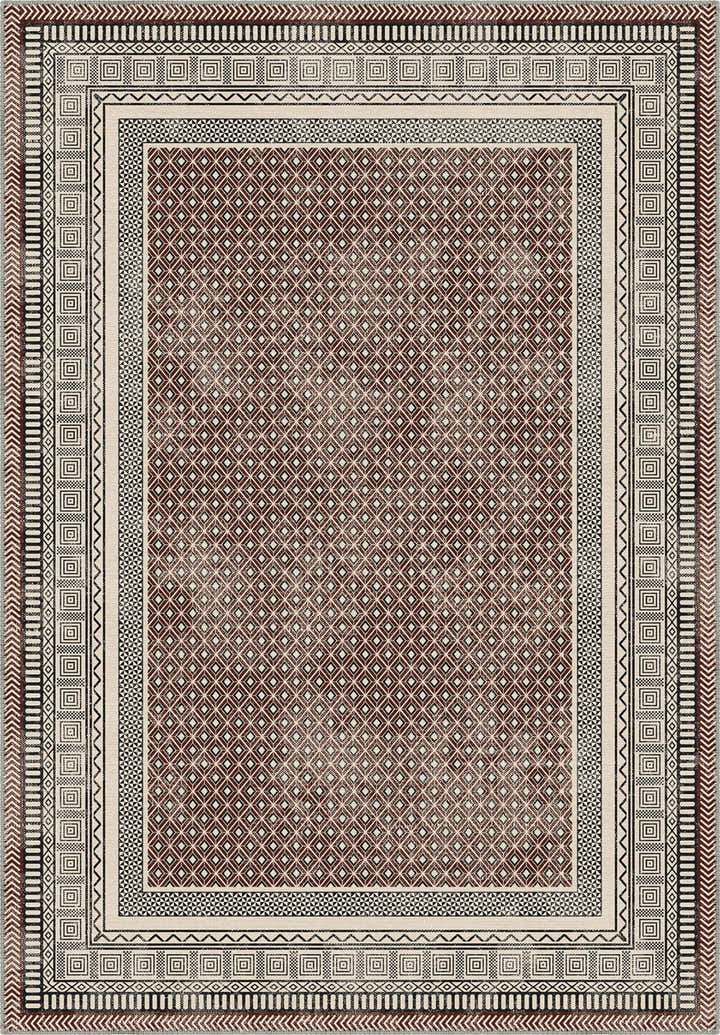 Wynn Bordered Washable Rug