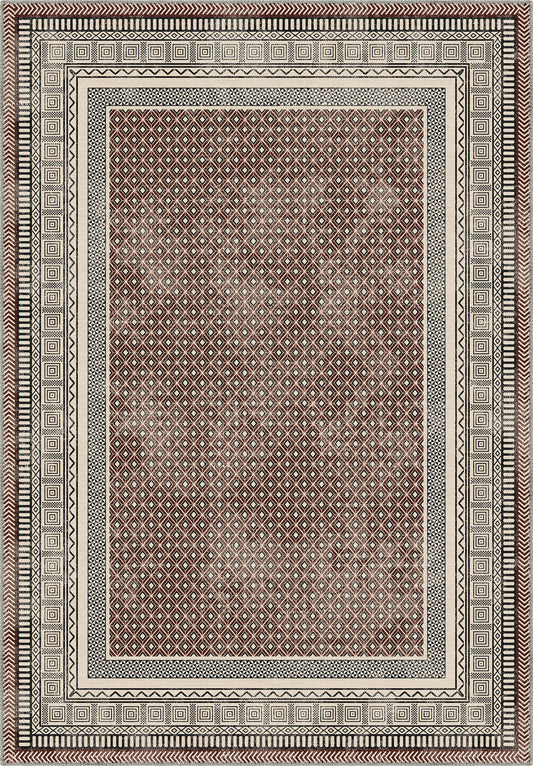 Wynn Bordered Washable Rug