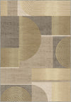 Peyton Gold Geometric Rug