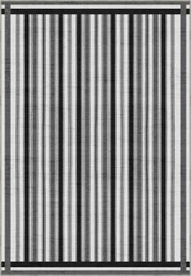 Maris Black and White Modern Rug