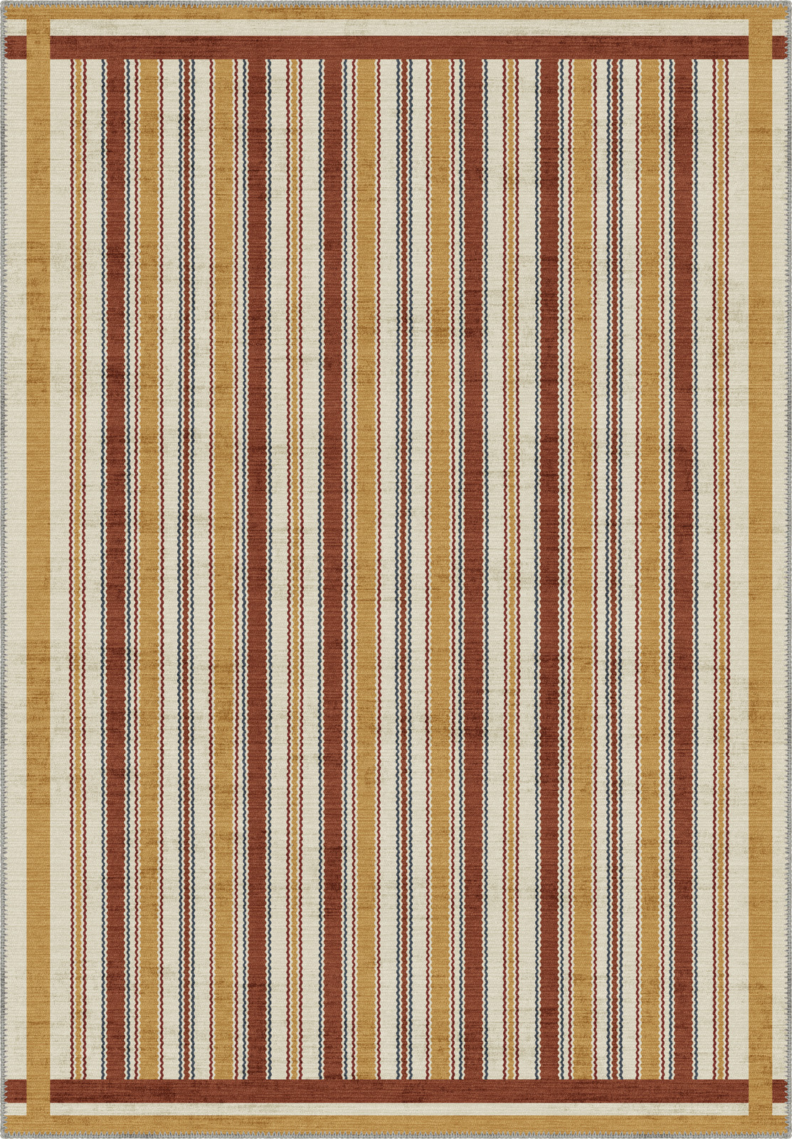 Maris Colourful Bordered Rug