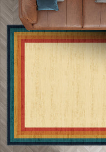 Savannah Washable Colourful Rug