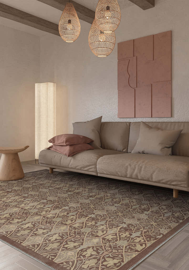 Prinka Mocha Mousse Rug