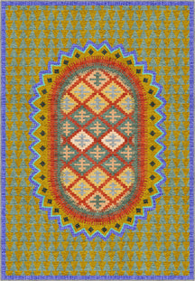 Maria Colourful Vintage Rug
