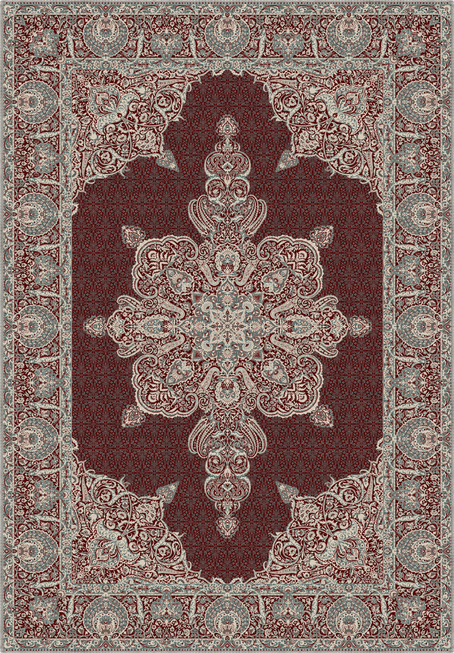 Farinda Burgundy Persian Rug