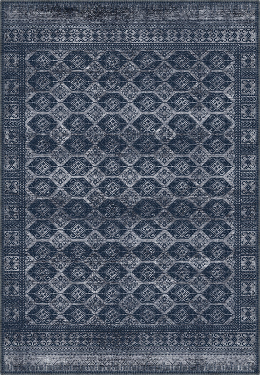 Larona Navy Transitional Rug