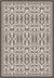 Aveline Brown Damask Rug