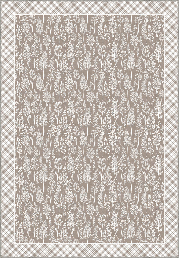 Alder Cottagecore Taupe Rug