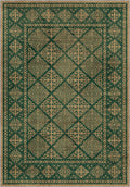 Rhean Green Celtic Rug