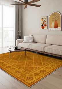 Rhean Celtic Yellow Rug