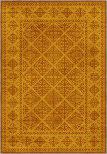 Rhean Celtic Yellow Rug