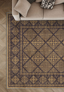 Rhean Deep Lavender Rug