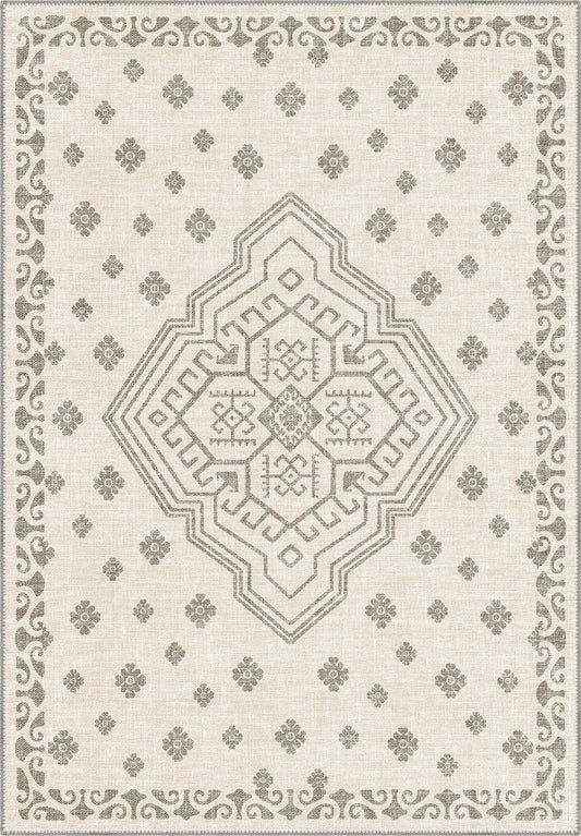 White berber rug for living room.
