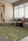 Emeric Sage Document Rug
