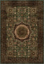 Yasmin Deep Green Mamluk Rug