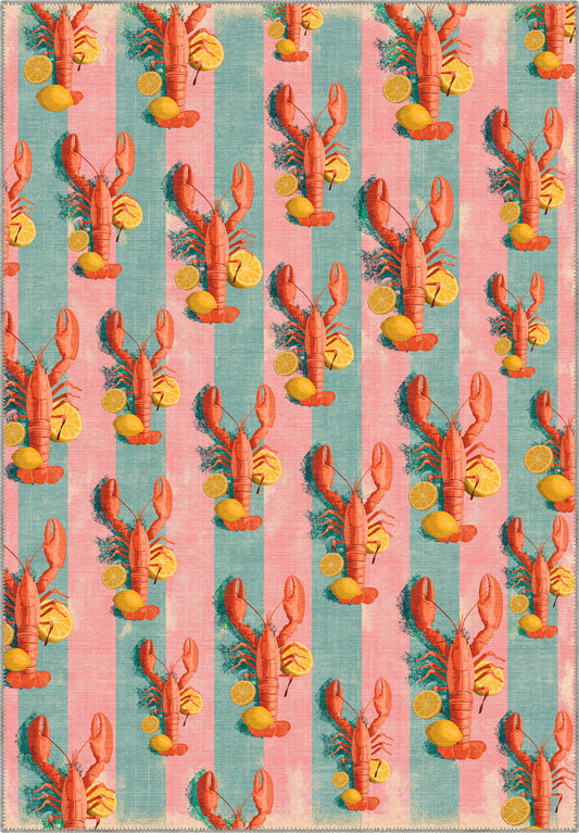 Remy Lobster Summer Rug