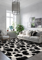 decorative cowhide rug