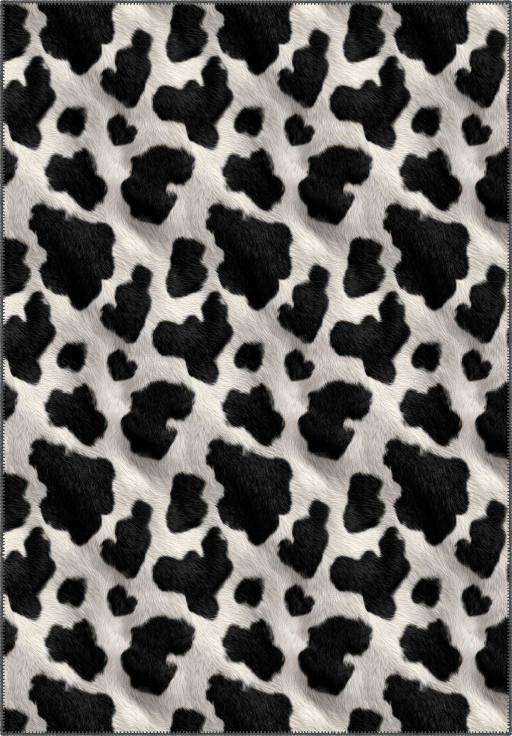 Sorrel Faux Cowhide Rug