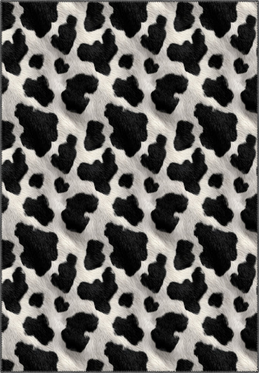 Sorrel Faux Cowhide Rug