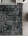 Vintage Persian rug for living room.